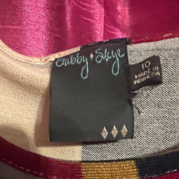 Colorful Geometric Patterned Dress - Picture 3 of 3